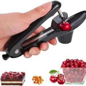 Kirschentkerner Werkzeug, Olive Jujube Entkerner Werkzeug (schwarz)-